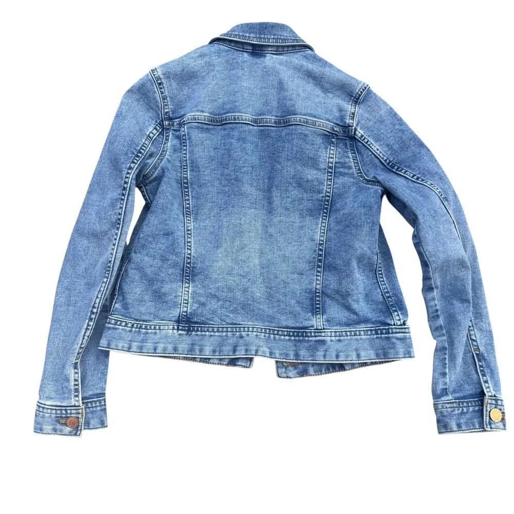 Crewcuts‎ Girls Denim Jacket Size L (10-11) Blue Jean Jacket Kids